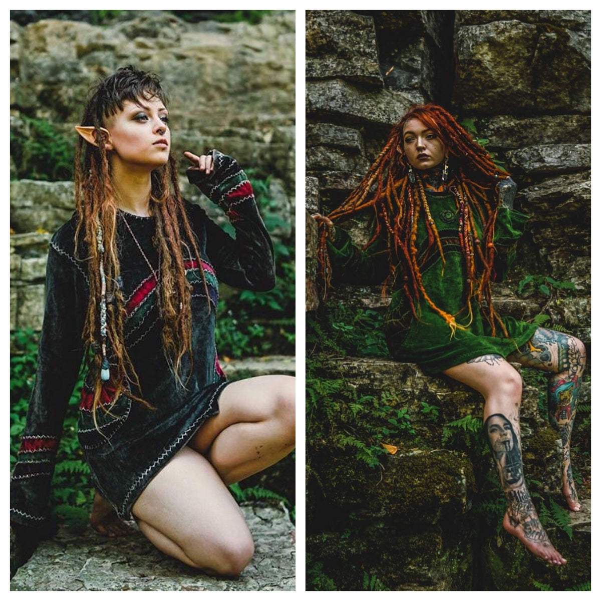 Pixie Bralette Shirt  Earthy clothing inspired by fairytale and festivals  as well as by underground communities of artists and travelers.