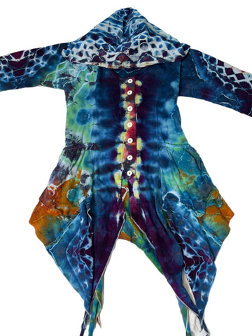 Simply Stellar Tie Dye Fairy Jacket Size Three-2