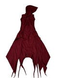 Long Pixie Dress -Maroon