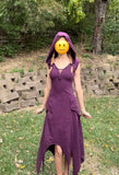 Long Pixie Dress -Purple