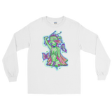 V2 Butterfly Girl Unisex Long Sleeve Shirt Featuring Original Artwork By IntoThaVoid