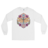 V3 Sacred Dragonfly Unisex Long Sleeve Shirt Featuring Original Artwork By Abby Muench